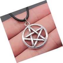 30 Unisex Amulet  Jewelry Sun Moon Star Pentagram Black - £29.44 GBP