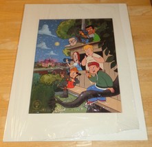 Disney Recess School&#39;s Out Limited Edition Lithograph Litho with Certifi... - $49.95