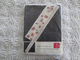 NOS PIK Stamped TOY TIME Cross Stitch GROWTH CHART KIT #75301 - £7.92 GBP