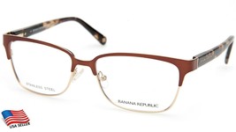 New Banana Republic Paisley Ufm BROWN/GOLD Eyeglasses Glasses 52-15-135mm B36mm - £64.46 GBP