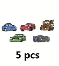 Five (5) Piece Disney Cars Metal Enamel Pin Set, New! - £9.11 GBP