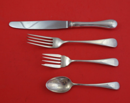 Old English by Birks Sterling Silver Regular Size Place Setting(s) 4pc Flatware - £194.78 GBP