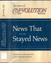 10 Years of CoEvolution Quarterly HB-1986-Art Kleiner-337 pages-Retired Library - £44.66 GBP