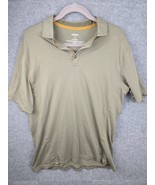 Kuhl Wildfibre Cotton Olive Green Mens Polo Shirt Golf Sports Short Slee... - $24.99