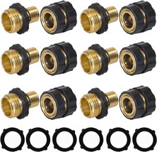 Hourleey Garden Hose Quick Connector, 3/4 Inch Male And Female Garden, 6... - $645.71 MXN