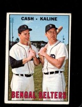 1967 Topps #216 Norm CASH/AL Kaline Vg+ Tigers Bengal Belters *X99089 - £8.47 GBP