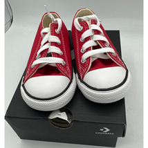 Converse Chuck Taylor All Star Lo Sneaker Baby / Toddler Size 4 Red New NIB - $27.72