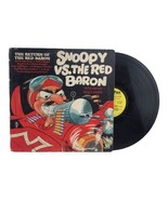 Snoopy Vs The Red Baron Peter Pan Pop Band Singers LP Children&#39;s Record ... - £7.47 GBP