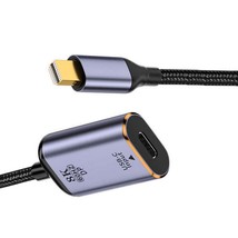cablecc USB-C Type C Female Source to Mini Displayport DP 1.4 Sink HDTV Cable 8K - £36.17 GBP
