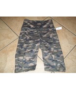 womens yoga/active wear shorts camo size small nwt - $608.21 MXN