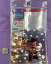 Disney Buzz Lightyear Clear Plastic Bags with Bottom Gusset - 10 Galactic Bags! - £11.87 GBP