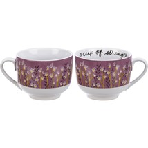 Coffee Tea Mug A Cup of Strength 20 oz. Inspiration Collection Collectible - $24.74