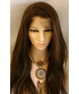 18″, 20″ Lace Front (13”x 4”) 100% Brazilian Human Hair Wigs #4 Dark Brown - £242.69 GBP+