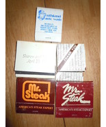 Vintage Restaurant and Other Match Books Group of 5 - €4,32 EUR