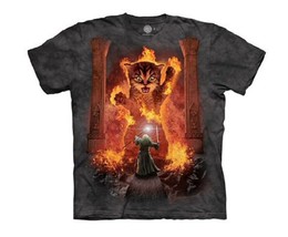 You Shall Not Pass Cat Gandalf Unisex Adult T-Shirt The Mountain 100% Cotton - £21.05 GBP+