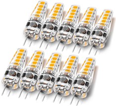 G4 Led Light Bulbs 12V 24V 10W 20W T3 Halogen Bulb Replacement,Jc, 10 Pack - £26.18 GBP