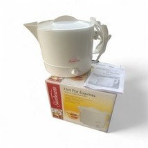 Sunbeam Hot Pot Express Electric Adjustable Heat White 32 Ounce-Tested W... - €12,08 EUR