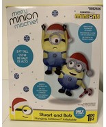 NEW 5 Ft Inflatable Hanging Minion Despicable Me Stuart &amp; Bob 2020 VHTF - $8,516.88 MXN