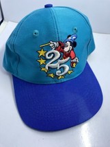 Vintage  25th Anniversary Walt Disney World, Mickey Inc. SnapBack Hat, Y... - £11.83 GBP