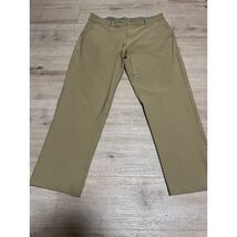 FREE FLY Mens 40x32 Casual Chinos Pants Khaki Stretch Polyester Spandex - $28.57
