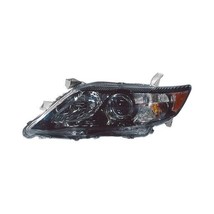 Headlight For 2010-2011 Toyota Camry Driver Side Black Housing Clear Lens Bulb - £105.63 GBP