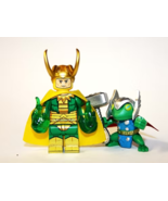 SM Classic Loki with Thor Frog Loki TV Show Minifigures Mini Figures for... - $7.89