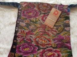 BOPSLOVE Brand ~ Floral Design ~ CROSSOVER ~ CLOTH ~ PURSE - £17.98 GBP