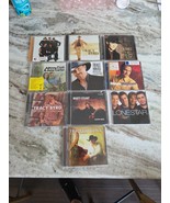 #18 lot 10 Country Western audio CDs Tracy Byrd Trace Adkins Lonestar - $290.57 MXN