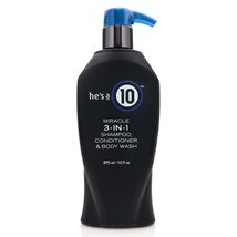 It's A 10 He's a 10 Miracle 3-IN-1 Shampoo Conditioner &amp; Body Wash 10oz ... - $17.62