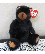 Ty Attic Treasures Ivan the Black Bear 1993 Jointed NEW - €7,60 EUR