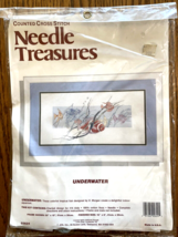 Needle Treasures Counted Cross Stitch Kit Underwater Tropical Fish 02624 - $14.95