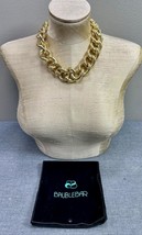 Baublebar Gold Tone Chain Necklace - £22.19 GBP