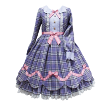 Angelic Pretty Present Check OP Dress Kawaii Lolita Japanese Fashion Har... - £390.39 GBP