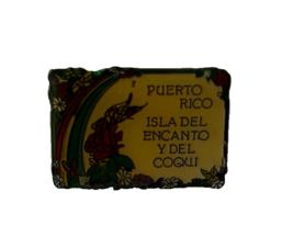 Puerto Rico Isla Del Encanto Y Del Coqui Lapel Pin Bandera Hat Cap tie s... - $6.79