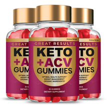 (3 Pack) Great Results Keto ACV Gummies, Max Strength, Advanced Formula ... - £61.93 GBP