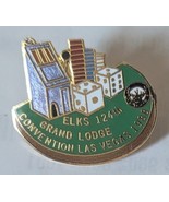 BPOE Elk&#39;s 124th Grand Lodge Convetion Las Vegas 1988 Pin - $4.95