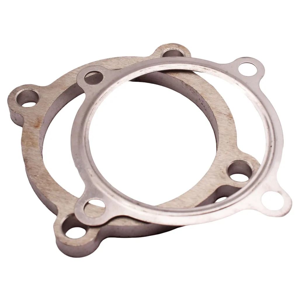 3&quot; 4 Turbo Downpipe Discharge Flange W/ Gasket For T3 T4 GT30 GT35 - £26.22 GBP