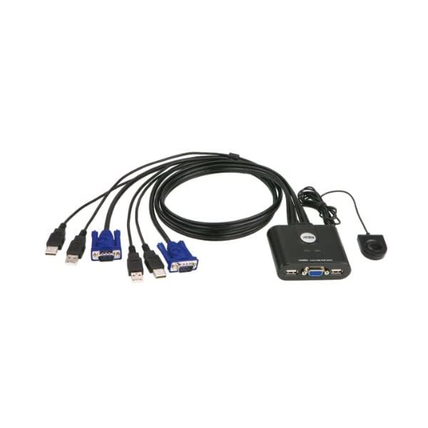 Aten CS22U 2-Port USB Cable KVM Switch  - $88.00