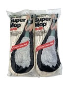 Butler Super Mop Refill Lot of 2 Heads 2591 Cotton Blend Cham-It Sealed NOS - $14.75 CAD