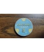 Vintage Caesars Tahoe $1 Casino Chip 15-j - €8,43 EUR