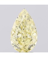 Pear 1.52 Ct Fancy Intense Yellow VS1 IGI Certified CVD Lab Grown Loose ... - $11,217.98 MXN