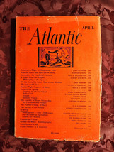 ATLANTIC Magazine April 1937 John Gunther Albert Jay Nock George E. Sokolsky  - £12.91 GBP
