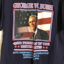 2005 43rd president of the Unites States inauguration Tshirt size M - $43.76