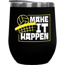 Make It Happen. Motivational Volleyball Gift For Athlete, Trainer, Director, Pla - £21.80 GBP