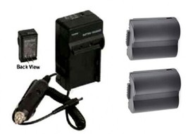 2 Batteries + Charger For Panasonic CGR-S006 CGR-S006A CGR-S006A/1B CGR-S006E - $31.44