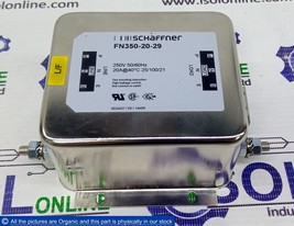 SCHAFFNER FN350-20-29 Single-Stage EMC/RFI Filter 20A 250V Semiconductor... - $141.57