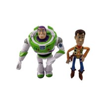 Disney Toy Story Pixar 7.5&quot; Buzz LightYear and Woody Action Figure Lot of 2 - $11.87