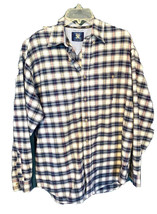 Wrangler shirt Mens XL Twenty X Line Plaid Long Sleeve Button Up Shirt - £10.67 GBP