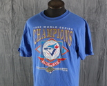 Toronto Blue Jays Shirt (VTG) - 1992 World Series Champion Big Graphic -... - £38.49 GBP