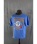 Toronto Blue Jays Shirt (VTG) - 1992 World Series Champion Big Graphic -... - £39.16 GBP